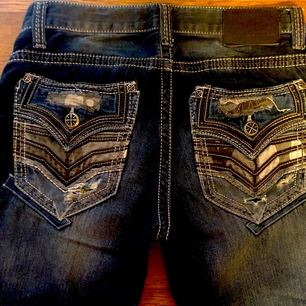 Men’s Affliction Blake Jeans 30 W 31 Long